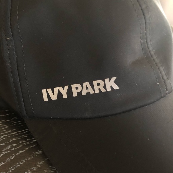 SOLD IVY PARK | Athletic Black Cap - Picture 5 of 6